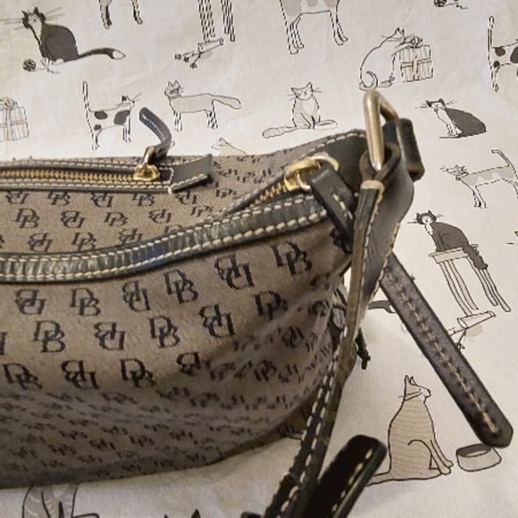 Dooney & Bourke Brown Monogram Bag - Picture 10 of 14